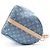 Sac Boston Keepall Bandoulière 45 en denim Monogram Louis Vuitton Bleu Marine - vue 5