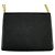 Borsa a spalla matelassé in jersey di cotone nero Chanel con catena - vista 5