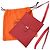 Borsa a spalla mini Amélie Pochette di Hermès in rosso
