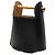 Borsa a secchiello in pelle di vitello nera con bambù LOEWE Nero - vista 2