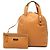 Borsa in pelle marrone LOEWE Caramello - vista 9