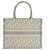 Mittelgroße Dior Oblique bestickte Tote Bag Christian Dior Braun - Ansicht 3