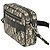 Borsa a spalla mini Dior Safari di Christian Dior Nero Beige - vista 3