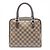 Borsa Louis Vuitton Brera in Damier Ebene Marrone