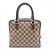 Borsa Louis Vuitton Brera in Damier Ebene Marrone - vista 2
