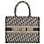 Borsa tote Book in jacquard obliquo Christian Dior Blu navy
