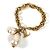 Bracciale Damier Pearl Louis Vuitton D'oro