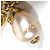 Bracciale Damier Pearl Louis Vuitton D'oro - vista 2
