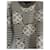 Louis Vuitton Monogram Jacquard Pullover Braun Weiß  - Ansicht 7