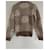 Louis Vuitton Monogram Jacquard Pullover Braun Weiß  - Ansicht 8