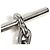 Ring Hermès HERMES Logo Chaine d'Ancre Portachiavi Catena Argento - vista 13