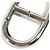 Ring Hermès HERMES Logo Chaine d'Ancre Portachiavi Catena Argento - vista 5