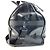 Borsa da viaggio Keepall 55 Monogram Storm di Louis Vuitton Nero - vista 3