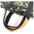Borsa Tray Camouflage Monogram Louis Vuitton Nero Verde - vista 9