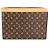 Borsa Clutch Pochette Jour Monogram di Louis Vuitton Marrone
