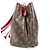 Néonoé Borsa a Spalla NeoNoe Monogram Louis Vuitton Marrone Rosa - vista 3