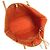 Borsa a Spalla Neverfull MM Catgram Monogram Louis Vuitton Marrone Arancione - vista 11