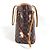 Borsa a Spalla Neverfull MM Catgram Monogram Louis Vuitton Marrone Arancione - vista 5