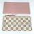 Pochette Félicie Pochette Felicie Damier Azur di Louis Vuitton Rosa Bianco - vista 12
