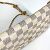 Pochette Félicie Pochette Felicie Damier Azur di Louis Vuitton Rosa Bianco - vista 8