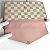 Pochette Félicie Pochette Felicie Damier Azur di Louis Vuitton Rosa Bianco - vista 9