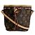 Noe Borsa a Spalla Nano Noé in Tela Monogram Louis Vuitton Marrone