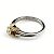 Anello Design Diamante Dior Christian Dior in Platino - view 2