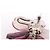VINTAGE CHANEL BROSCHE MULTIFARBIGE GLASBLUMEN 1998 Pflaume - Ansicht 6