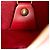 Borsa Soufflot in pelle Epi vintage Louis Vuitton Rosso - vista 6