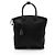 Louis Vuitton Nylon Desire Vertical Lockit MM Satchel Schwarz
