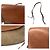 Gucci Vintage Leder-Canvas Schultertasche Braun - Ansicht 5