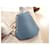 Hermès clochette, zipper pull, and lock for high strap, new, blue denim, Togo leather  - view 2