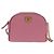 Borsa a Spalla Gancini in Pelle Salvatore Ferragamo Rosa