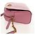 Borsa a Spalla Gancini in Pelle Salvatore Ferragamo Rosa - vista 3