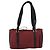 Prada Vintage Zip-Handtasche aus Tessuto Bordeaux