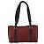 Prada Vintage Zip-Handtasche aus Tessuto Bordeaux - Ansicht 2