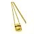 Collana in metallo dorato Gucci Old Gucci Shelly Line