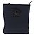 Versace Vintage Schultertasche aus Nylon Marineblau