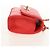 Chanel Trendy CC Clutch mit Kette aus gestepptem Lammleder klein Rot - Ansicht 4
