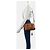Borsa Boston in pelle Visetos Signature MCM Cognac - vista 12