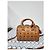Borsa Boston in pelle Visetos Signature MCM Cognac - vista 2