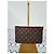 LOUIS VUITTON Monogram Neverfull MM GM Pochette/Borsa Marrone - vista 10