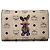 MCM Visetos Rabbit Compact Tri-fold Leather Wallet Beige