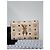 MCM Visetos Rabbit Compact Tri-fold Leather Wallet Beige - view 2