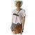 MCM ANYA MINI SHOPPER BAG CON ZIP SUPERIORE COGNAC - vista 13