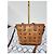 MCM ANYA MINI SHOPPER BAG CON ZIP SUPERIORE COGNAC - vista 5