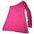Twin Set Abito monospalla rosa shocking