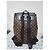 Zaino Palk Monogram Macassar Louis Vuitton Marrone/Nero - vista 2