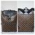 Zaino Palk Monogram Macassar Louis Vuitton Marrone/Nero - vista 4