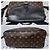 Zaino Palk Monogram Macassar Louis Vuitton Marrone/Nero - vista 7
